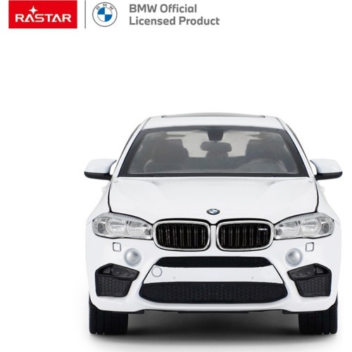 Metalinis automobilis 1:24 BMW X6M baltas RASTAR