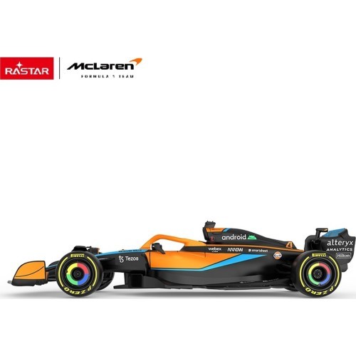 Металлическая машинка 1:24 McLaren F1 MCL36 Rastar, оранжевая