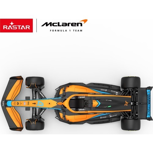 Metalinis automobilis 1:24 McLaren F1 MCL36 Rastar, oranžinis
