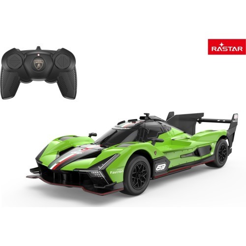 Радиоуправляемая машина 1:24 Lamborghini SC63 зелёная RASTAR