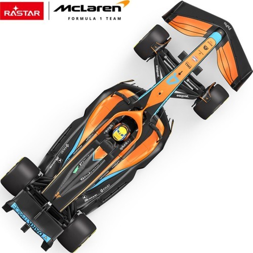 Nuotoliniu būdu valdomas 1:12 McLaren F1 MCL36 oranžinis RASTAR