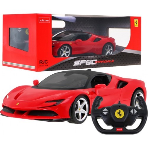 Nuotoliniu būdu valdomas automobilis Ferrari SF90 1:14 RASTAR