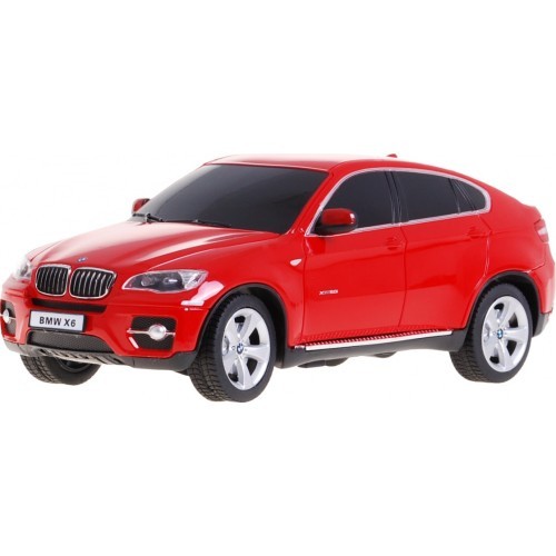 Nuotoliniu būdu valdomas automobilis BMW X6 raudonas 1:24 RASTAR