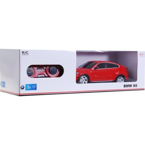 Радиоуправляемая машина BMW X6 красная 1:24 RASTAR