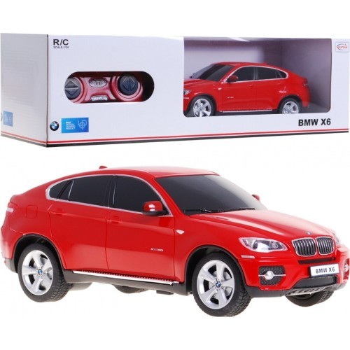R/C toy car BMW X 6 Red 1:24 RASTAR