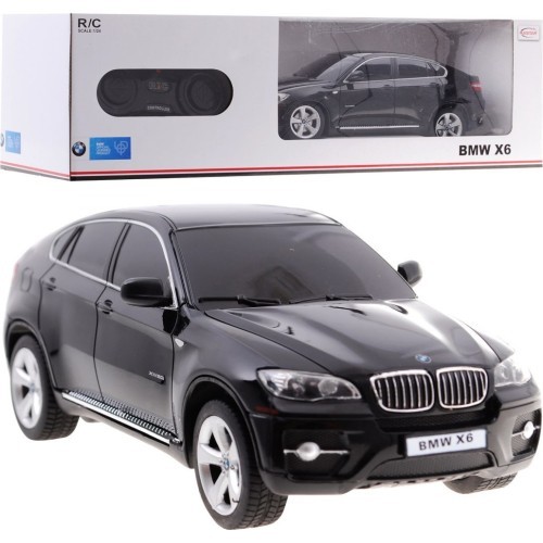Nuotoliniu būdu valdomas automobilis BMW X6, juodas, 1:24, RASTAR