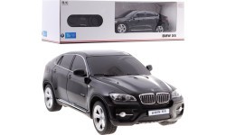 Радиоуправляемая машина BMW X6, чёрная, 1:24, RASTAR