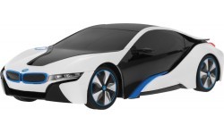 Nuotoliniu būdu valdomas automobilis BMW i8, baltas, 1:24 RASTAR