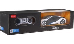 R/C toy car the BMW i8 White 1:24 RASTAR