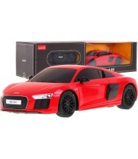 Радиоуправляемая игрушечная машина Audi R8 красная 1:24 RASTAR
