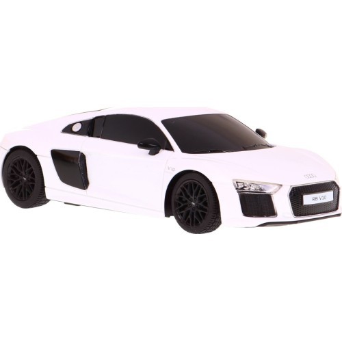 Nuotoliniu būdu valdomas automobilis Audi R8, baltas 1:24 RASTAR
