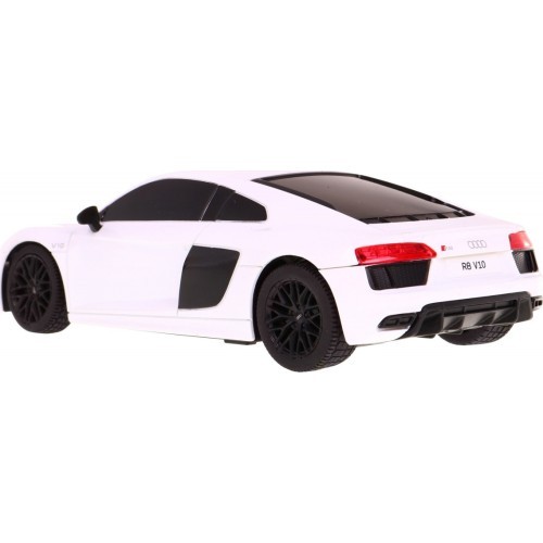 Радиоуправляемая машинка Audi R8, белая 1:24 RASTAR