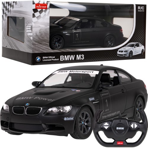 Радиоуправляемый автомобиль BMW M3 1:14 RASTAR чёрный
