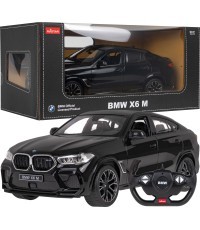 Automobilis nuotoliniu būdu valdomas BMW X6 M 1:14 RASTAR juodas
