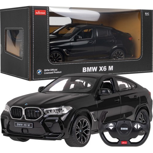 Радиоуправляемая машина BMW X6 M 1:14 RASTAR чёрная