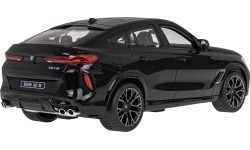 Automobilis nuotoliniu būdu valdomas BMW X6 M 1:14 RASTAR juodas