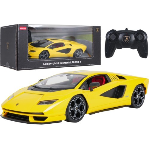 Nuotoliniu būdu valdomas automobilis 1:16 Lamborghini Countach LPI 800-4, geltonas RASTAR