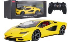 Nuotoliniu būdu valdomas automobilis 1:16 Lamborghini Countach LPI 800-4, geltonas RASTAR