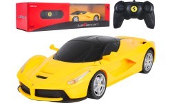 Nuotoliniu būdu valdomas automobilis 1:24 Ferrari LaFerrari geltonas RASTAR