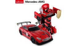 Машина/Робот 2в1 Р/У 1:14 Mercedes-AMG GT3 красный RASTAR