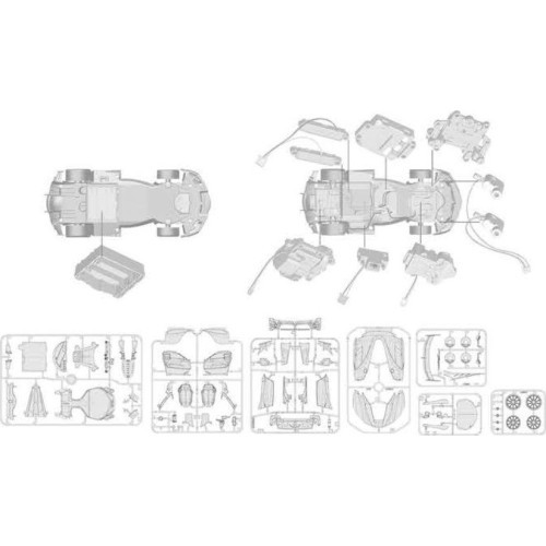 Nuotoliniu būdu valdomas automobilis Ferrari FXX-K 1:18 RASTAR