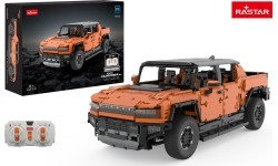 Конструктор автомобиль R/C 1:10 Hummer EV оранжевый RASTAR