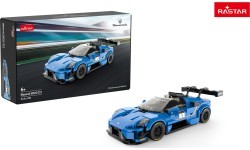 Konstruktorius automobilis Maserati MC20 GT2 1:28 mėlynas RASTAR