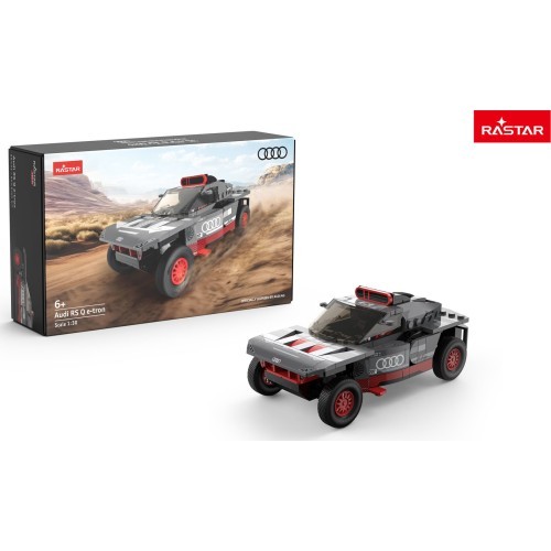 Конструктор 1:30 Audi RS Q e-tron, серый, RASTAR