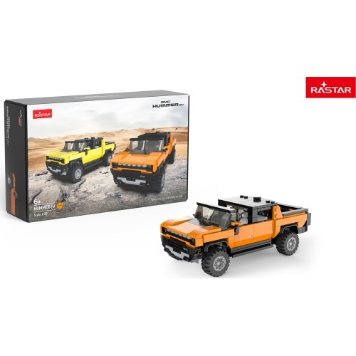 Blocks 1:30 Hummer EV Orange RASTAR