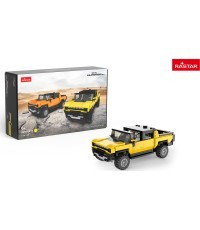 Konstruktorius automobilis Hummer EV 1:30 geltonas RASTAR