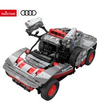 Конструктор автомобиль 1:14 Audi RS Q e-tron серый RASTAR