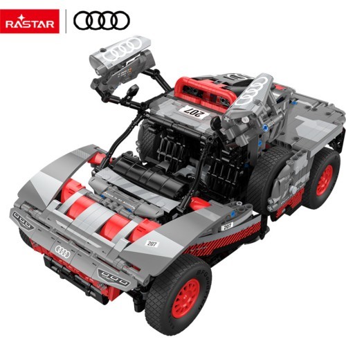 Конструктор автомобиль 1:14 Audi RS Q e-tron серый RASTAR