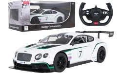 Радиоуправляемый автомобиль 1:14 Bentley Continental GT3 белый RASTAR