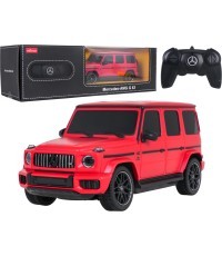 Nuotoliniu būdu valdomas automobilis 1:24 Mercedes AMG G63, raudonas, RASTAR