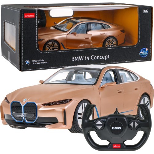 Nuotoliniu būdu valdomas automobilis BMW i4 Concept 1:14 RASTAR