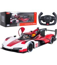 Nuotoliniu būdu valdomas automobilis 1:14 Porsche 963 LMDh RASTAR, raudonas