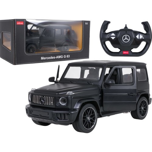 Nuotoliniu būdu valdomas automobilis RASTAR Mercedes AMG G63 1:14, juodas