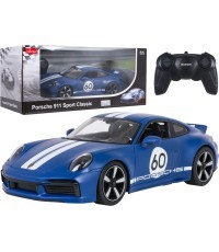 Радиоуправляемая машина 1:16 Porsche 911 Sport Classic синяя RASTAR