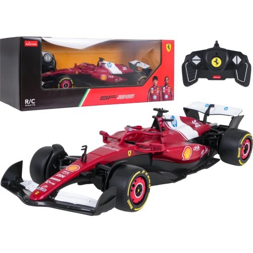 Nuotoliniu būdu valdomas automobilis 1:18 Ferrari SF-25 Red RASTAR
