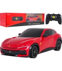 Nuotoliniu būdu valdomas automobilis RASTAR Ferrari Purosangue 1:24, raudonas