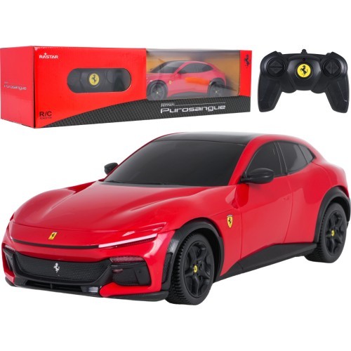 Радиоуправляемая машина RASTAR Ferrari Purosangue 1:24, красная