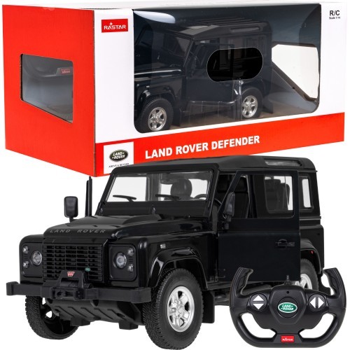 R/C car Land Rover Defender 1:14 RASTAR Black