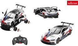 Nuotoliniu būdu valdomas automobilis BMW M8 GTE 1:18 RASTAR