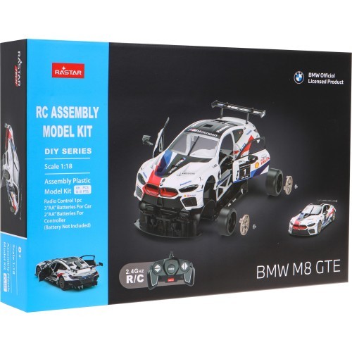 Autko R/C BMW M8 GTE 1:18 RASTAR