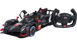 Nuotoliniu būdu valdomas automobilis 1:14 Toyota GAZOO Racing GR010 Hybrid Black RASTAR