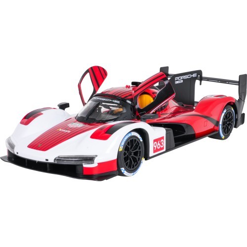 Nuotoliniu būdu valdomas automobilis 1:14 Porsche 963 LMDh RASTAR, raudonas