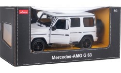 Nuotoliniu būdu valdomas automobilis 1:14 Mercedes AMG G63 baltas RASTAR