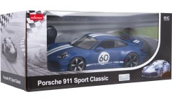 Радиоуправляемая машина 1:16 Porsche 911 Sport Classic синяя RASTAR