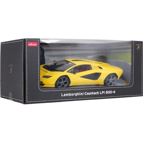 Nuotoliniu būdu valdomas automobilis 1:16 Lamborghini Countach LPI 800-4, geltonas RASTAR