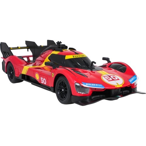 Nuotoliniu būdu valdomas automobilis 1:24 Ferrari 499P, raudonas, RASTAR